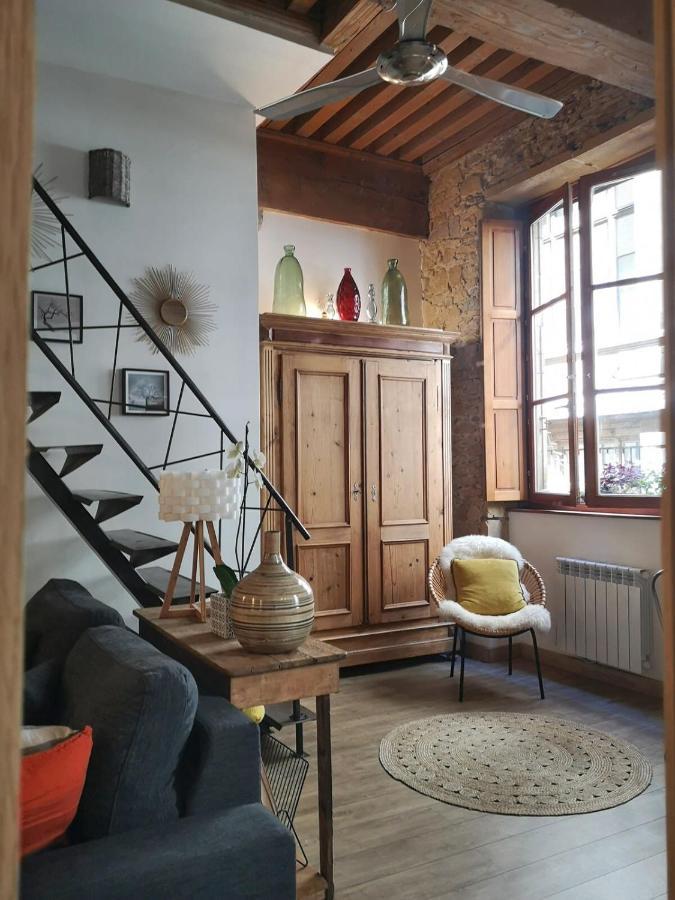 Апартаменты Authentic Loft With Mezzanine & Exposed Stones Heart Of Лион Экстерьер фото